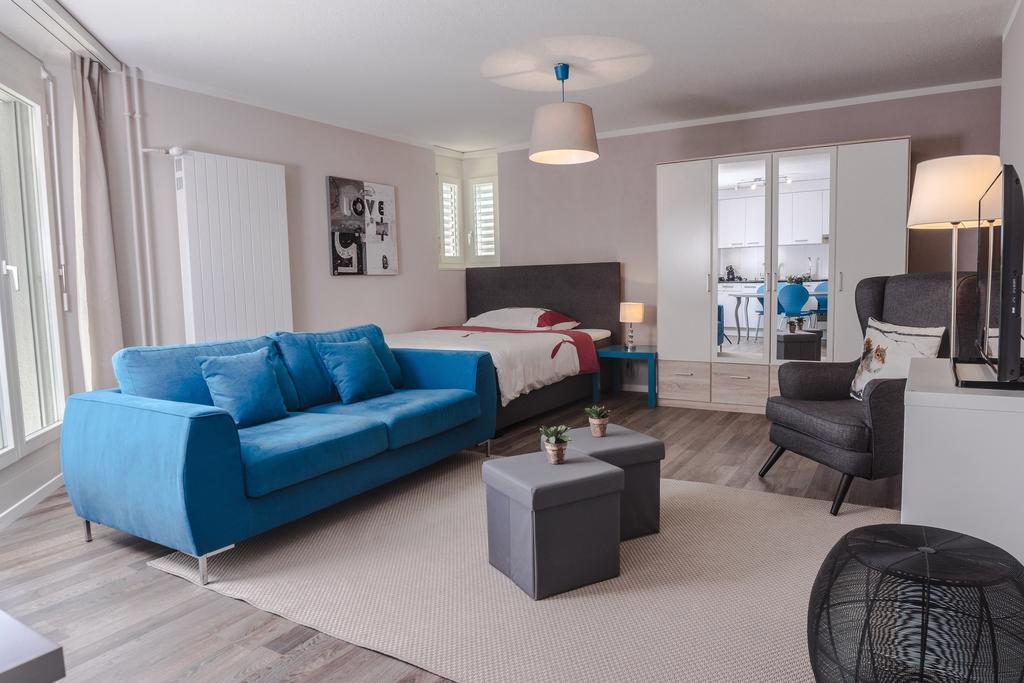 Reloc Serviced Apartments Zurich-Oerlikon Szoba fotó